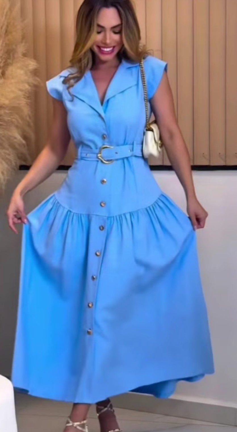 Vestido Mirian Azul